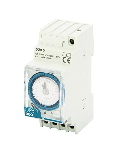 Interruptor horario analogico Orbis Duo QRD ob292032