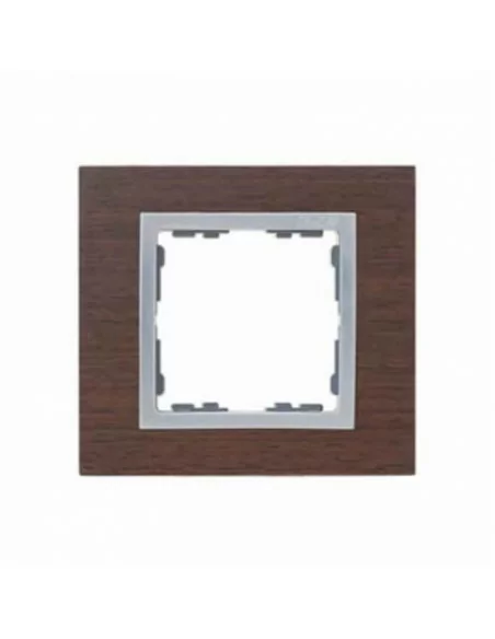 Marco wengué 1 elemento Simon Nature 82917-65 madera