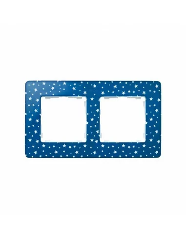 Marco estrellas azul índigo 2 elementos Simon82 Detail Imagine