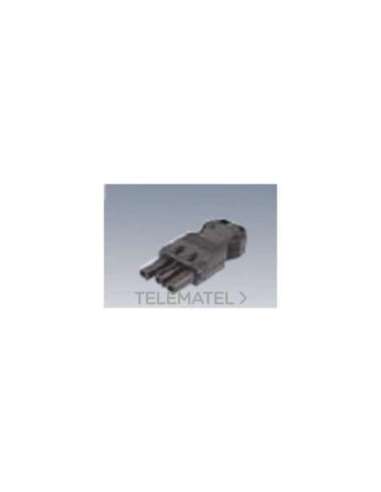 CONECTOR RAPIDO AEREO HEMBRA DE 3 POLOS CO SIMON CONNECT CR0003/9 (EMBALAJE DE 10 UNIDADES)