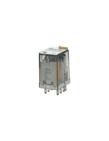 RELE INDUST.230VAC 3C 10A PULS.MAN. FINDER 553382300010 (EMBALAJE DE 10 UNIDADES)