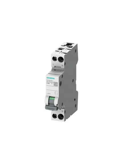 Interruptor Automático SIEMENS 5SL6025-7, 6kA, curva C, 1 polo+N, 1 mód, 25A