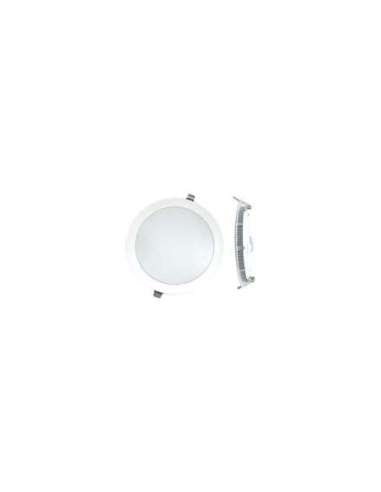 DOWNLIGHT EMPOTRAR PLANO 12W 3000K BLANCO SILVER ELECTRONIC 471230