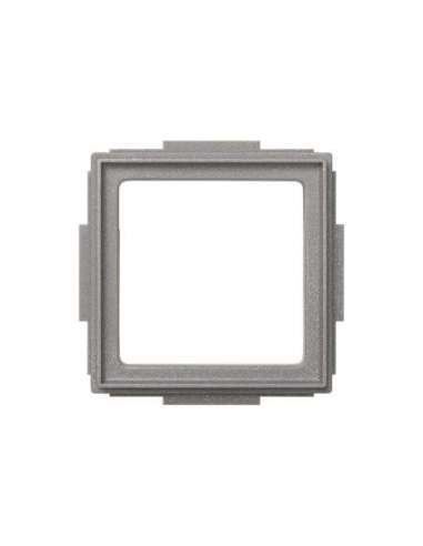 Placa adaptadora gris esmeril Simon 27 Scudo SIMON 2705088-063