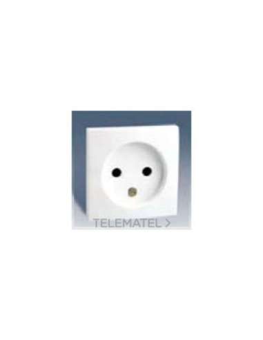 Tapa con dispositivo de seguridad para la base de enchufe bipolar blanco Simon 28 SIMON 28067-30