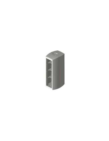 50 Módulo 8 mec. columna 50x88 gris RAL7035 80 U24X 50244 UNEX 50244