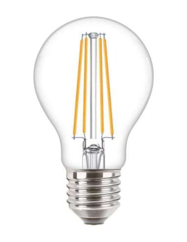 Lámpara MZD LEDCLA 75W A60 E27 840 CL ND 1CT/10 MAZ_MAZ 54153200 (EMBALAJE DE 10 UNIDADES)