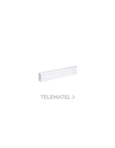 Canal PVC de 2m 90x55mm con 1 compartimento para funciones K45 color blanco CON_CON TK12081/9 (EMBALAJE DE 12 METROS)