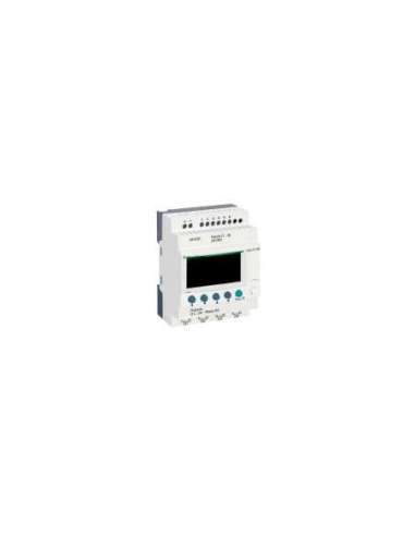 Zelio Logic - Relé programable compacto zelio logic - 10 e s - 24 v cc - sin reloj - pantalla SCHNEIDER ELECTRIC SR2A101BD