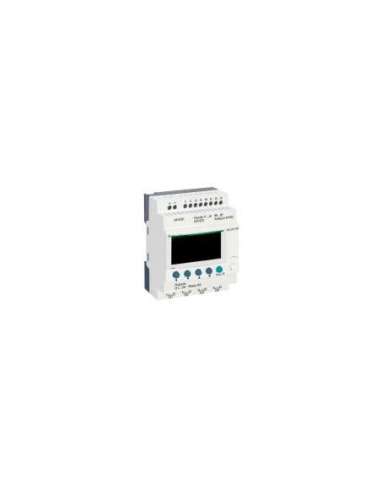 Zelio Logic - Relé programable compacto zelio logic - 12 e s - 24 v cc - reloj - pantalla SCHNEIDER ELECTRIC SR2B121BD