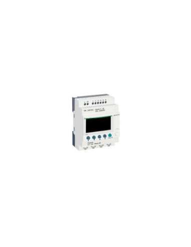 Zelio Logic - Relé programable modular zelio logic - 10 e s - 100..240 v ca - reloj - pantalla SCHNEIDER ELECTRIC SR3B101FU