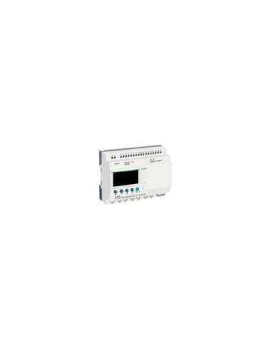 Zelio Logic - Relé programable modular zelio logic - 26 e s - 24 v cc - reloj - pantalla SCHNEIDER ELECTRIC SR3B261BD