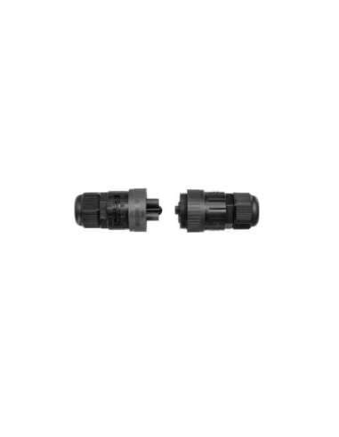 Conector aéreo Hembra para montaje sobre conector de panel macho. IP 68. WP3/HEM TEKOX WP3/HEM (EMBALAJE DE 25 UNIDADES)