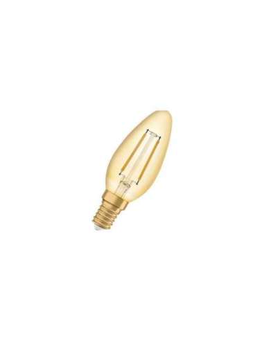 Lámpara LED Vintage 1906 LED DIM CL GLOBE200 FIL GOLD 28 DIM 5W/820 E27 LED_LED 4058075269729 (EMBALAJE DE 4 UNIDADES)