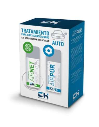 Tratamiento bactericida-fungicida para sistemas de HVAC en automoción. CH QUIMICA 10261301 (EMBALAJE DE 12 UNIDADES)