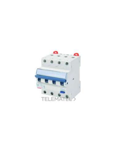 INTERRUPTOR MAGNETOTÉRMICO DIFFERENCIAL COMPACTO - MDC 60 - 4P CURVA C 10A CLASE AC Idn - A000177004 GEWISS GW94166