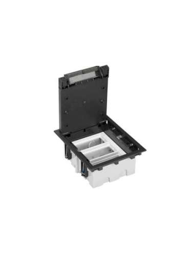 Caja de suelo regulable para 6 elementos en instalación de suelo de pavimento grafito S - A000990072 CON_CON 52050003-038