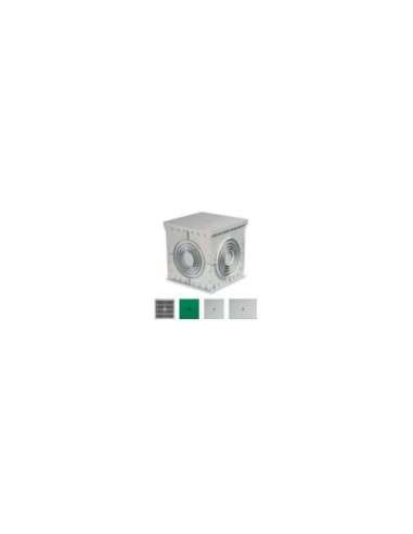 ARQUETA 550x550x500mm C/TAPA CIEGA GRIS-4 SALIDAS 8435168858583 - A001574672 GAESTOPAS GG555550