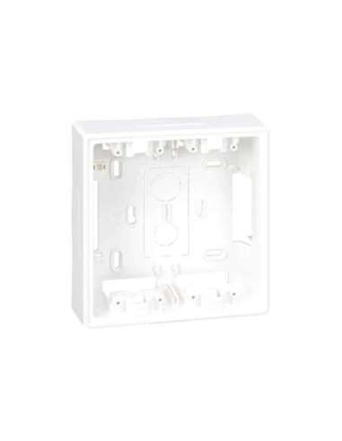 Base caja de pared de superficie para 2 elementos dobles blanco Simon 500 Cima - A000990057 CON_CON 51050002-030