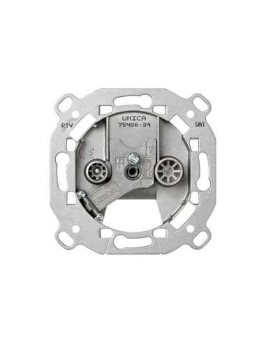 Toma de señal R-TV+SAT no modular intermedia - A000039229 SIMON 75487-39