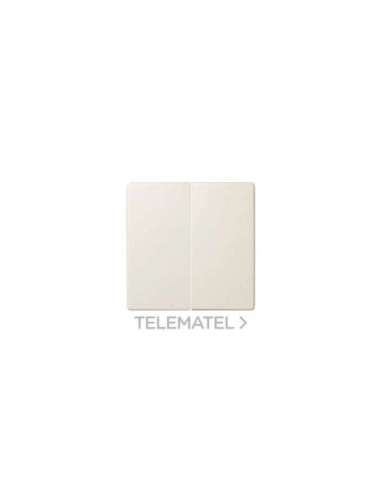 Tecla doble para mecanismos de mando marfil Simon 82 - A000039620 SIMON 82026-31