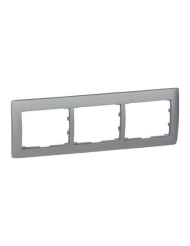 GL-PLACA 3ELE HOR ALUMINIO 771303 - A000133421 LEGRAND 771303