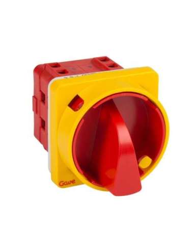 INTERRUPTOR 3P.40A.CAL.1 BLOQUEO CANDADO ROJO/AMARILLO AB5524100 - A000152470 GAVE 009AB5524100