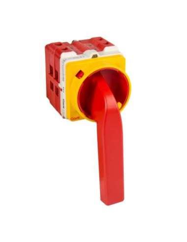 INTERRUPTOR 4P.100A.CAL.1 BLOQUEO CANDADO ROJO/AMARILLO AB5537100 - A000152497 GAVE 009AB5537100