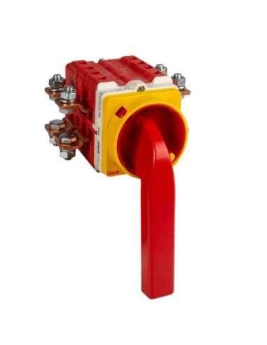 INTERRUPTOR 4P.160A.CAL.1 BLOQUEO CANDADO ROJO/AMARILLO AB553A100 - A000152501 GAVE 009AB553A100