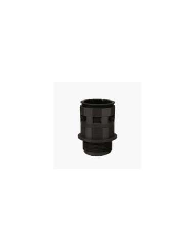 RACOR RECTO NYLOFIX-PLUS DN23 M25 PA NEGRO - A000195665 INTERFLEX MIR-23M25N (EMBALAJE DE 50 UNIDADES)