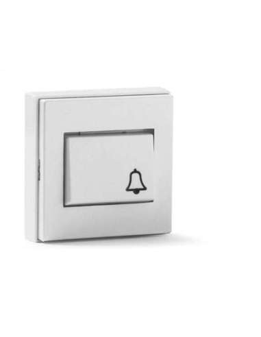 Interruptor pulsador superficie 10A-250V de color blanco nieve - A000496717 FAMATEL 5010-B