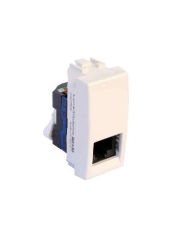 Base RJ45 Luna - Cat. 6 - UTP - 1 módulo - Blanco - A000889654 BTICINO C4279C6 (EMBALAJE DE 10 UNIDADES)