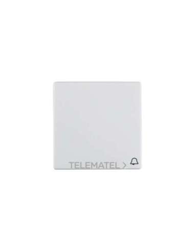 Tecla Q.1 con inscripción timbre blanco polar - A001001723 HAGER 16206059 (EMBALAJE DE 10 UNIDADES)