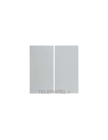 Tecla doble S1 brillo blanco polar - A001001758 HAGER 16238989