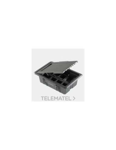 CAJA DE SUELO - CON TAPA PARA ACABADO - 16 MÓDULOS SYSTEM - A001010776 GEWISS GW24606