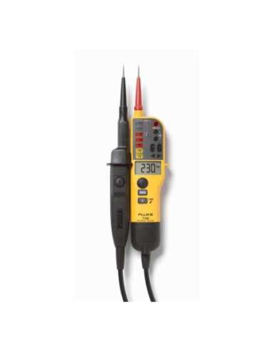 Comprobador de tensión y continuidad con pantalla LCD retroiluminada FLUKE-T130 - A001044037 FLUKE 4016961