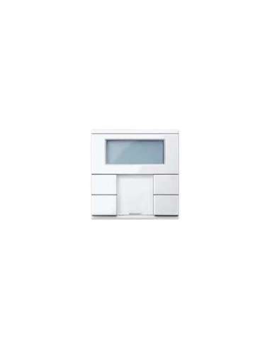 KNX - Pulsador de 2 elementos con termostato Blanco activo - elegance - A001135730 SCHNEIDER ELECTRIC MTN6212-0325