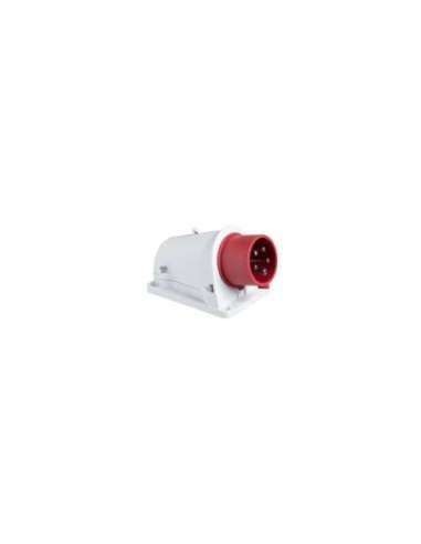 PratiKa plug - angled - 16A - 3P + N + E - 380...415 V AC - IP44 - wall-mounted - A001140596 SCHNEIDER ELECTRIC PKX16W435