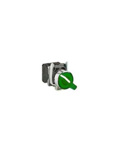 Harmony XB4 - Selector luminoso led 24v na+nc verde - A001145807 SCHNEIDER ELECTRIC XB4BK123B5