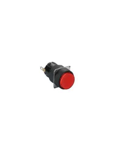 Luz piloto redondo ø16 - ip65 - rojo - integrante 24vdcpolarised led - conector - A001146234 SCHNEIDER ELECTRIC XB6EAV4BP