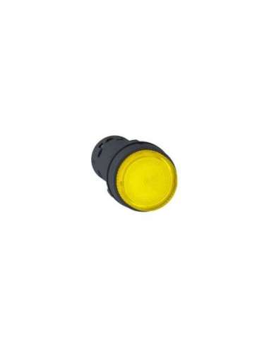 Pulsador luminoso led pulsador amarillo na 24v - A001146617 SCHNEIDER ELECTRIC XB7NW38B1