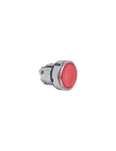 Cabeza pulsador luminoso rasante retorno rojo led - A001149099 SCHNEIDER ELECTRIC ZB4BH043