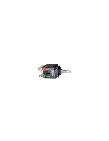 Cuerpo con bloque luminoso azul/collar de fijación con led 12...24v 1na+1nc - A001150631 SCHNEIDER ELECTRIC ZB6ZB65B