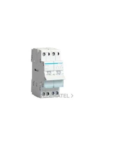 Conmutador modular 2P 32A común arriba I-II - A001208497 HAGER SFH232