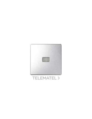 Tecla individual para mecanismos S.77 combinable con los visores 82972 y 82982 aluminio - A001209943 SIMON 8200013-093