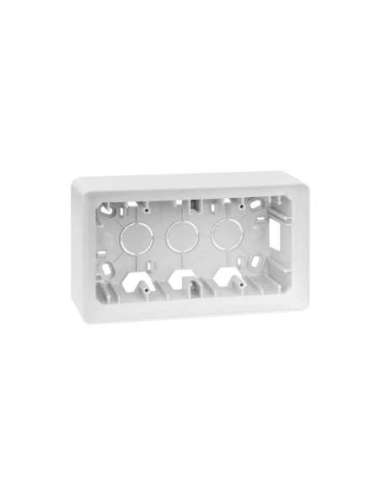 Caja de superficie para 2 elementos blanco Simon 82 Detail - A001210036 SIMON 8200760-030