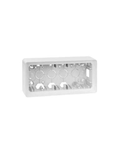 Caja de superficie para 3 elementos blanco Simon 82 Detail - A001210040 SIMON 8200770-030