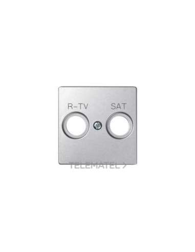 Placa para tomas inductivas de R-TV+SAT aluminio frío Simon 82 Detail - A001210194 SIMON 82097-93