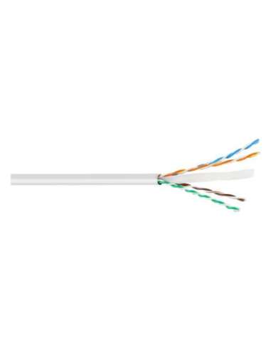 Cable datos DK6000 UU/UTP Fca Cu 23AWG 305m polietileno blanco - A001486531 TELEVES 212201 (EMBALAJE DE 305 METROS)