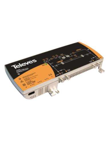 Amplificador Dtkom 1E/1S F con retorno - A001486589 TELEVES 451203